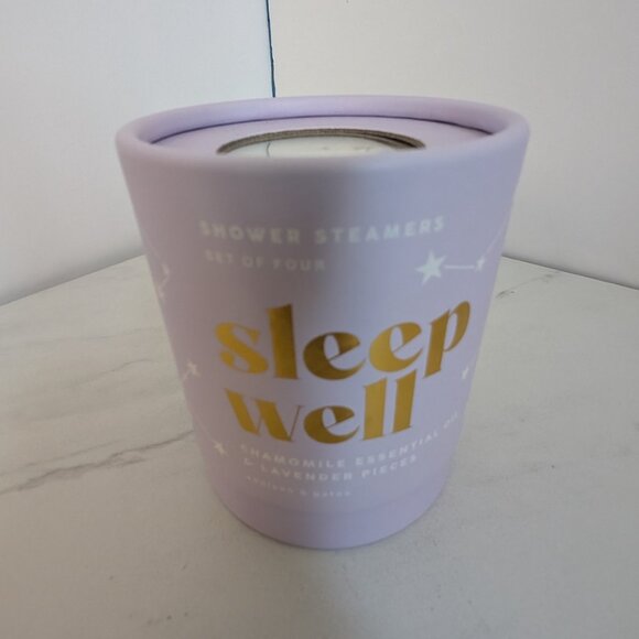Sleep Well Chamomile & Lavender Shower Steamers - Set of 4 - Picture 2 of 5